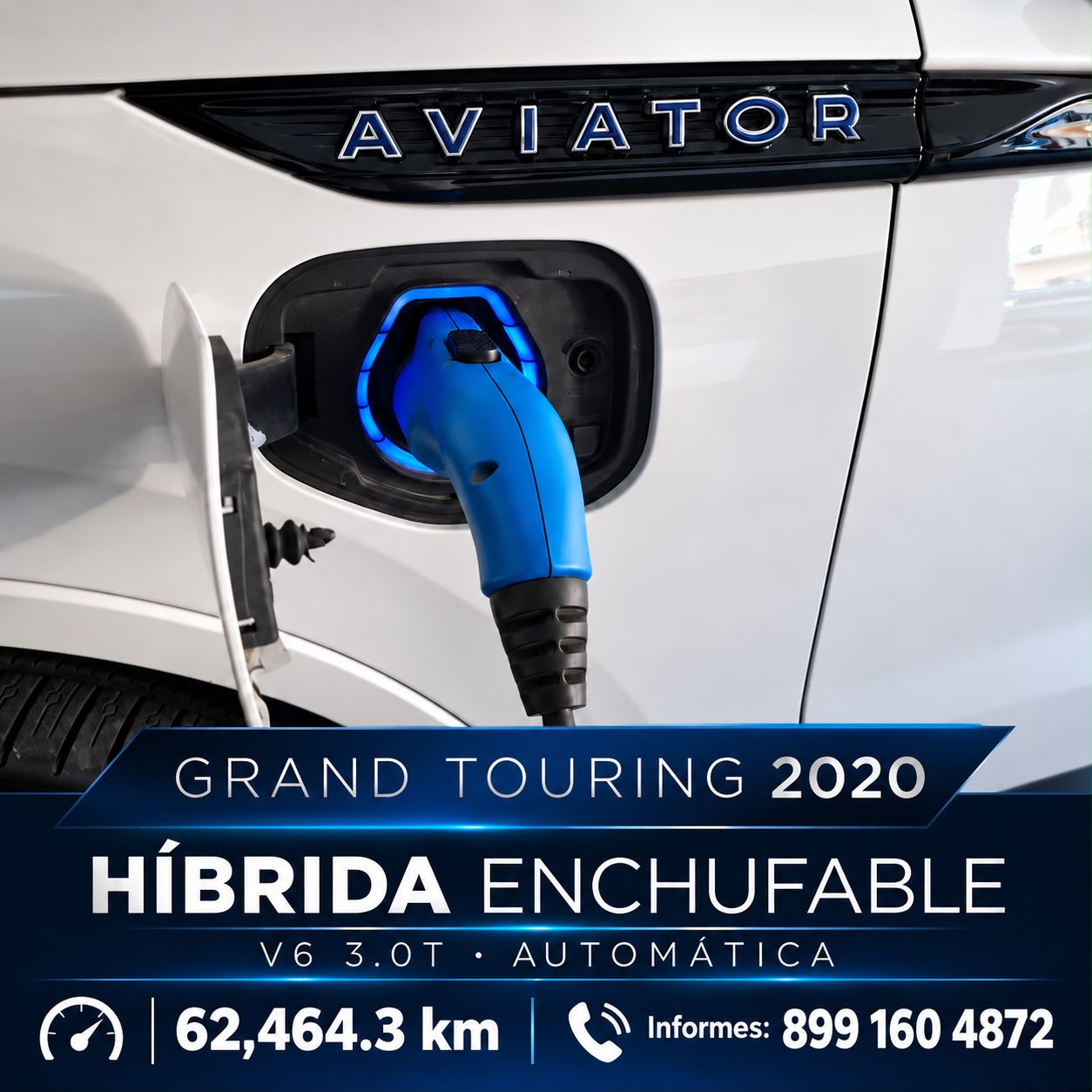 2020 LINCOLN GRAND TOURING V6 3.0T PHEV ATUTOMATICA